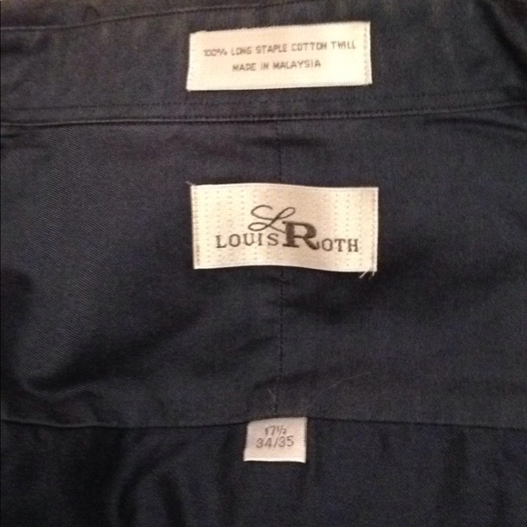 Men's blue button down - Picture 3 of 3